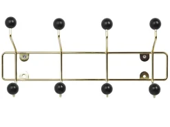 Present time - Hat rack Saturnus gold w. black balls