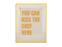 Present time - Photo frame Gayo Large acrylic bright yellow