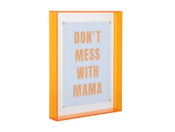 Present time - Photo frame Gayo Large acrylic bright orange