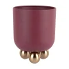 Present time - Plant pot Estilo small dark mauve