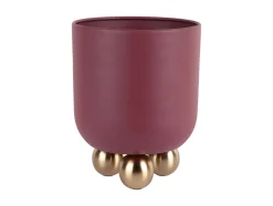 Present time - Plant pot Estilo small dark mauve