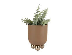 Present time - Plant pot Estilo small mocha brown