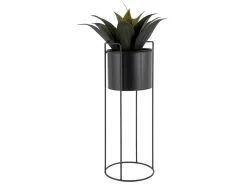 Present time - Plant pot set Essence round iron black