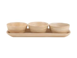 Present time - Snack set Puro bamboo natural