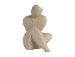 Present time - Statue Abstracto Tip large soft brown