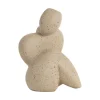 Present time - Statue Abstracto Tip small soft brown