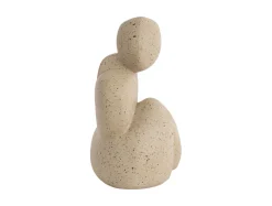 Present time - Statue Abstracto Tip small soft brown
