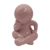 Present time - Statue Amigo Sitting medium soft pink