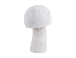 Present time - Statue Mushroom small marble white