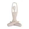 Present time - Statue Stretched Lotus light grey