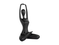 Present time - Statue Stretched Lotus black