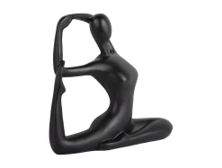 Present time - Statue Yoga Bow black