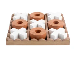 Present time - Tic Tac Toe brick orange