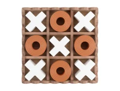 Present time - Tic Tac Toe brick orange