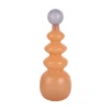 Present time - Vase Alegre Anillo large peach orange w. soft purple
