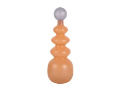 Present time - Vase Alegre Anillo large peach orange w. soft purple