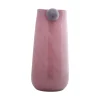Present time - Vase Bolita glass large soft pink w. soft purple