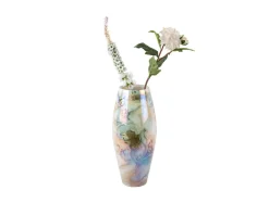 Present time - Vase Melange cone pearly jungle green