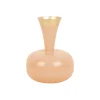 Present time - Vase Yara enamel peach orange