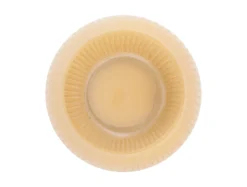 Present time - Votive Chique Ribbed small glass latte brown