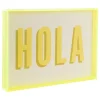 Present time - Wall art Hola medium bright green