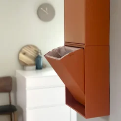 ReCollector - Affaldssortering, affaldsbeholder, Nordic Sunset, Rødbrun