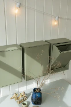 ReCollector - Affaldssortering, affaldsbeholder, duset grøn, Oak Green