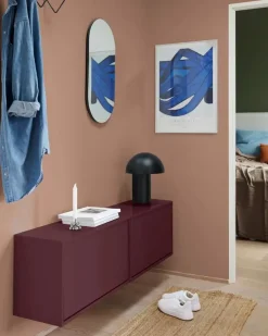 ReCollector - Skobox - Væghængt - Maroon Red