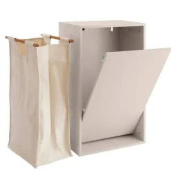 ReCollector - Vasketøjskurv, Silver Cloud Grey, bæredygtig