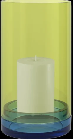 Remember - Glas lanterne "Lucius" - Large - Lime