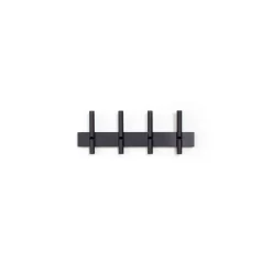 Roon & Rahn by We Do Wood - Reces Knagerække, Sort eg, 48 cm.