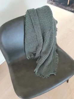 Roy Throw - plaid - Green