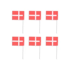 Royal Series - Lagkageflag i silikone - pakke med 6 stk.