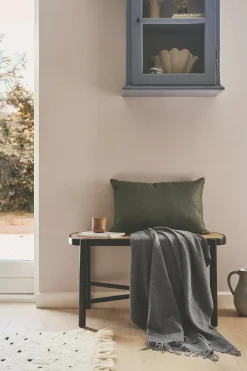 Silkeborg Uldspinderi - Plaid - Arequipa - Mørkegrå - 130x200 cm