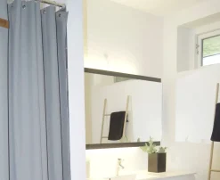 Skriver Collection - Badeforhæng - Orlando - Lysegrå - 150x200 cm