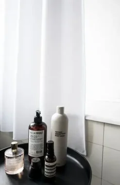 Skriver Collection - Badeforhæng - Orlando - Hvid - 145x200 cm