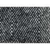Skriver Collection - Måtte - TrendMat Delux - Herringbone - sort - 150x200 cm