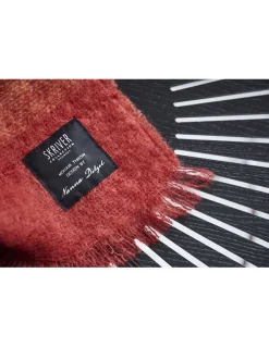 Skriver Collection - Plaid - Nanna Ditzel - orange/pink - 140x190 cm