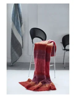 Skriver Collection - Plaid - Nanna Ditzel - orange/pink - 140x190 cm