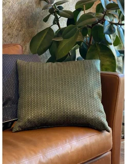 Skriver Collection - Pude - 5TH Avenue - grøn - 45 x 45 cm