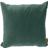 Skriver Collection - Pude - City Velvet - mørkegrøn - 65x65 cm