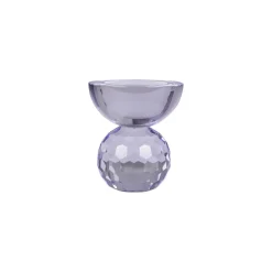 Specktrum - Candle Holder - "Shadow Square" - Light Blue