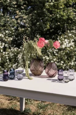 Specktrum - Candle Holder - "Shadow Square" - Light Blue