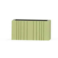 SQUARELY COPENHAGEN - Plantekasse - Unfold WIDE - Meadow Green - 77 x 33 x 40 cm