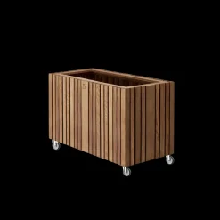 SQUARELY COPENHAGEN - Plantekasse - GrowLARGE - Mørk Eg - 90x45x52cm