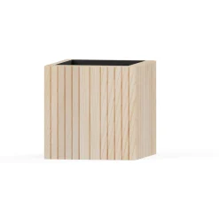 SQUARELY COPENHAGEN - Plantekasse - Unfold SQUARE - Natur - 60 x 60 x 56 cm