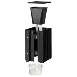 SQUARELY COPENHAGEN - Plantekasse - GrowSMALL - Ask Sort