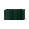 SQUARELY COPENHAGEN - Plantekasse - Unfold WIDE - Forest Green - 77 x 33 x 40 cm