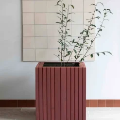 SQUARELY COPENHAGEN - Plantekasse - Unfold SQUARE - Sort - 60 x 60 x 56 cm