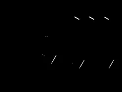 SQUARELY COPENHAGEN - Stropper - HoldON - Sort 48 cm - 2 stk